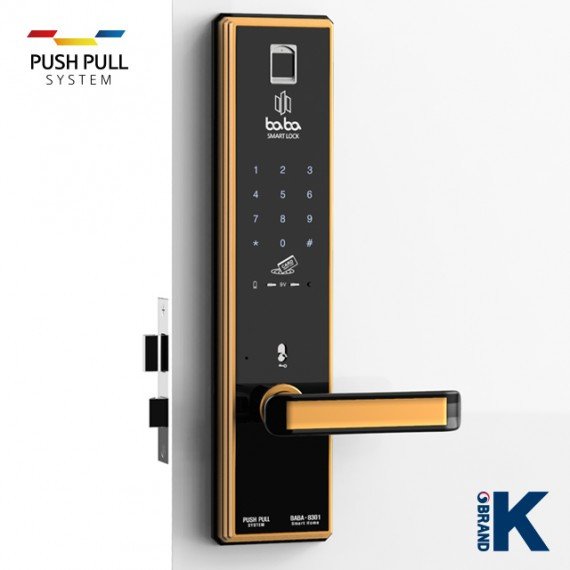 High-quality smart digital, mechanical door lock and hardware in Bangladesh baba 8301 gold 570x570 1