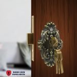 DLB-LD107RG BRASS LOCK ANTIC