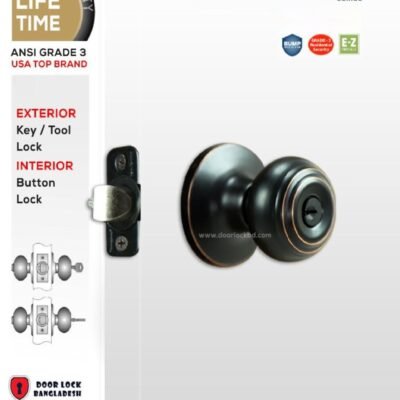 Lock-EZ Classic Knob Entry ORB 440301
