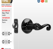 Honeywell Scroll Entry Lever ORB-Oil Rubbed Bronze