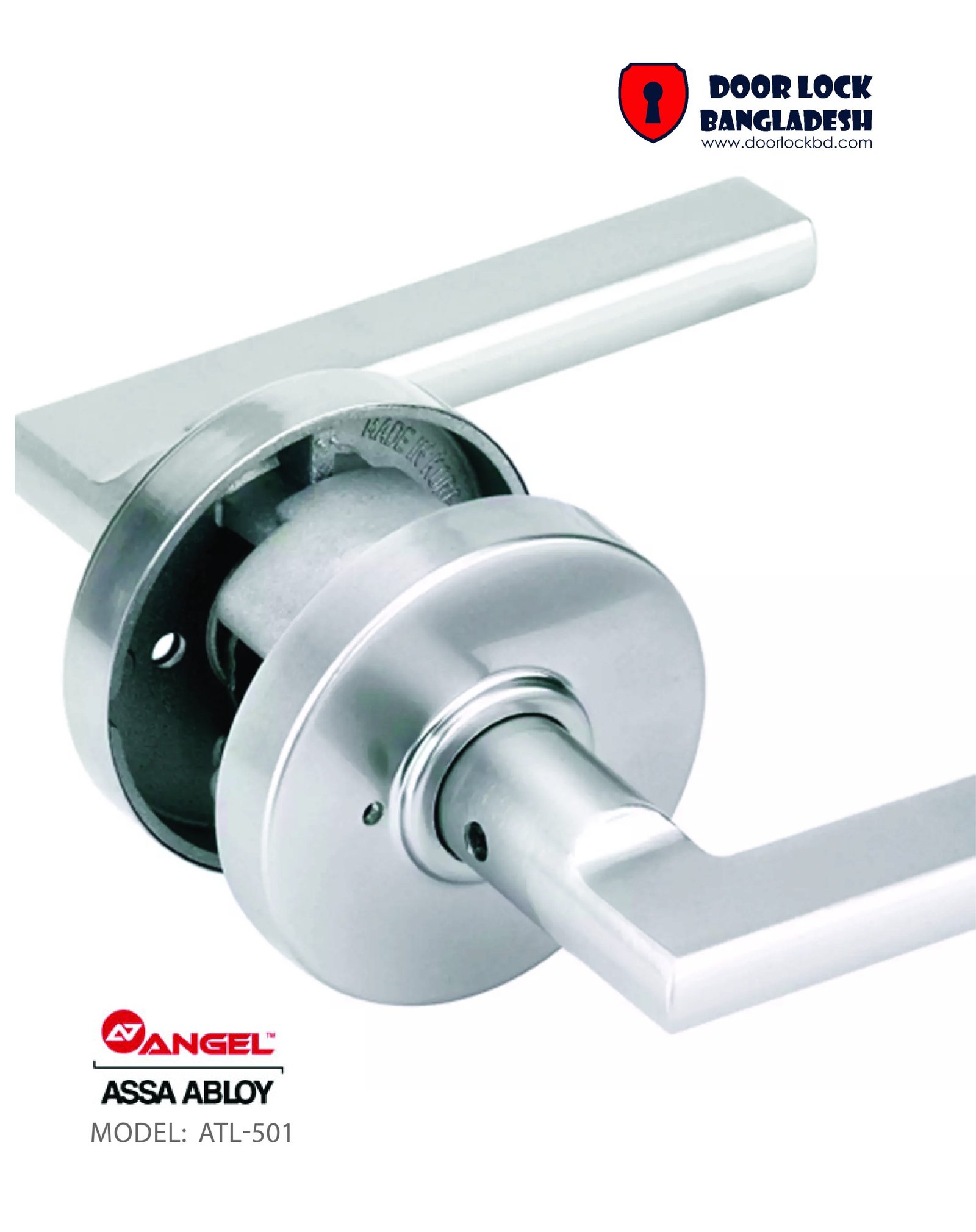 High-quality smart digital, mechanical door lock and hardware in Bangladesh ATL 501 SS