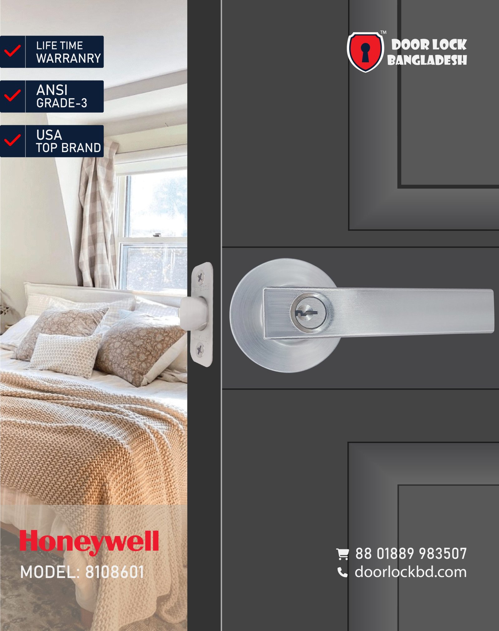 Honeywell Modern Lever Entry SN