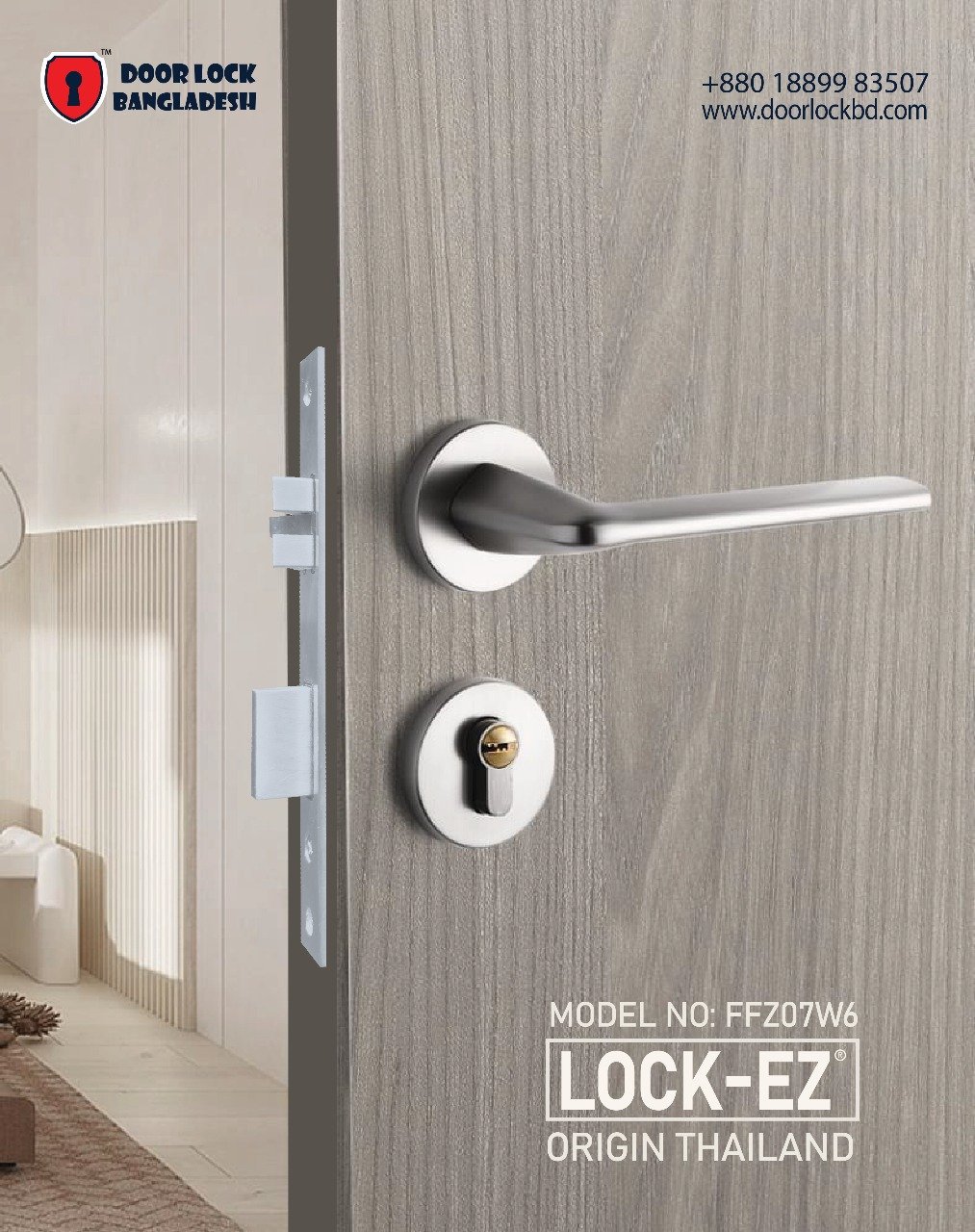High-quality smart digital, mechanical door lock and hardware in Bangladesh 12