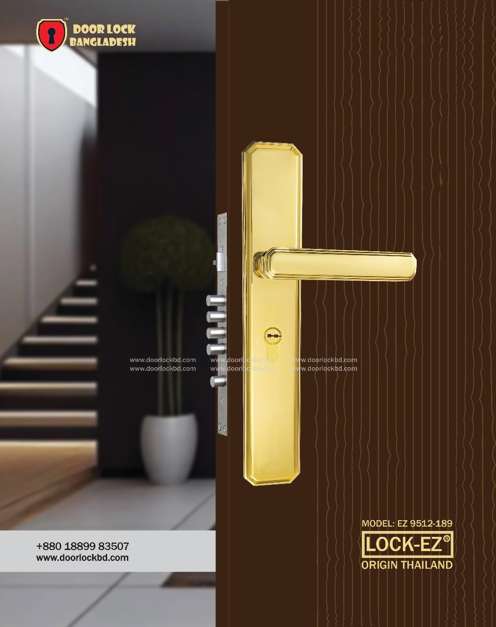 High-quality smart digital, mechanical door lock and hardware in Bangladesh 3