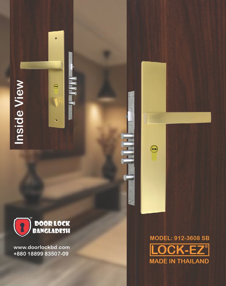 High-quality smart digital, mechanical door lock and hardware in Bangladesh Door Lock Bangladesh
