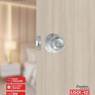 Lock EZ 5791 SS Round Door Lock